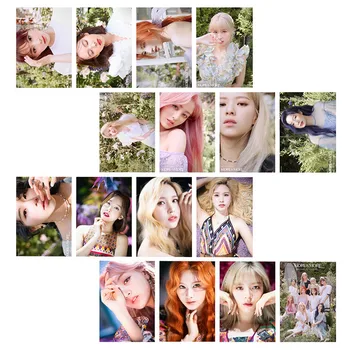 

18 Pcs/ Set Kpop TWICE 9th Mini New Ablum More and More Momo Sana Mina Homemade Photo Cards Fan Gift Collection