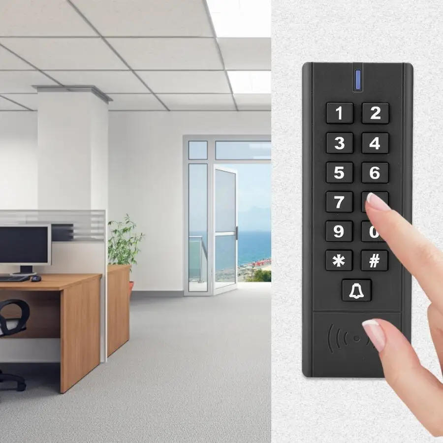 RFID Клавиатура управление доступом Wiegand 26 кард ридер пароль IP67 дверь безопасности