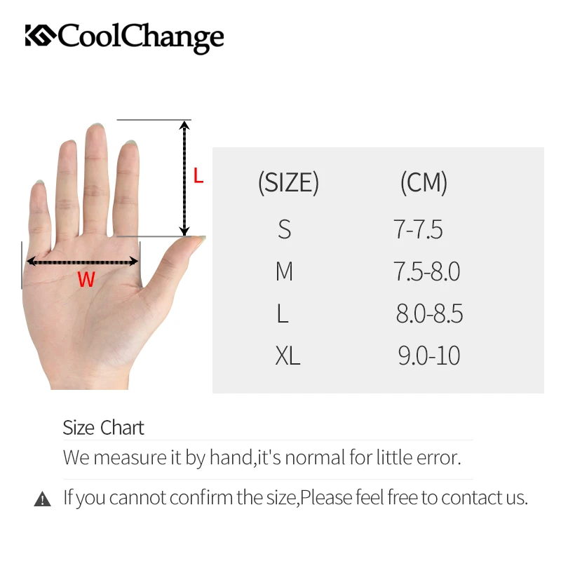 CoolChange велосипедные перчатки зимние полный палец Термальность гелевые велосипедные спортивные перчатки ветрозащитные противоударный Сенсорный экран велосипедные перчатки для MTB