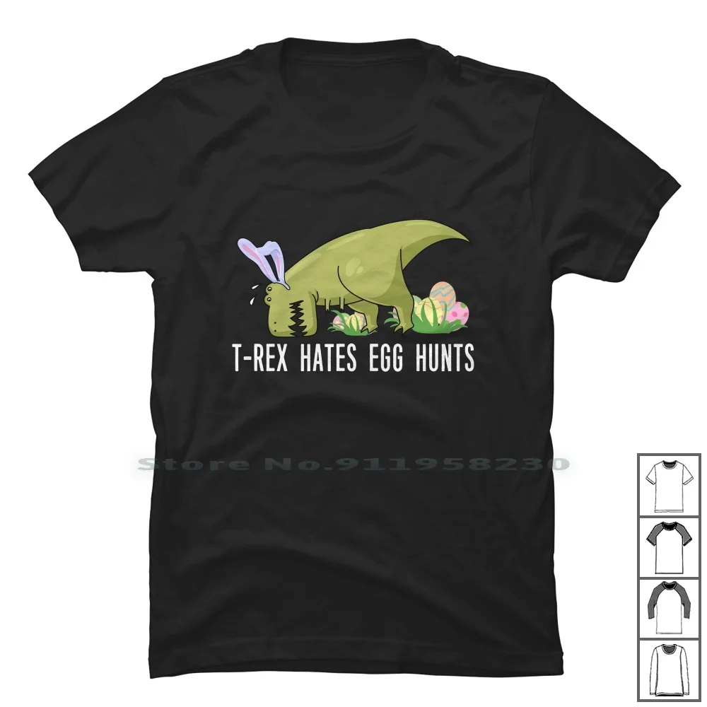 Divertente Dinosauro Easter Bunny T Shirt T Rex Regalo Per Boy Girl T Shirt 100% Cotone Easter Bunny Dinosaur Bunny East Dino Rex Ast