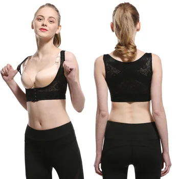 

Ultra thin straight back with beautiful correction chest support for adult women's invisible corrective clothing