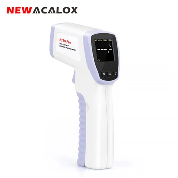 

NEWACALOX Digital Thermometer Adult Infant Non-contact Human Body Thermometer Infrared Forehead Temperature Measuring Device