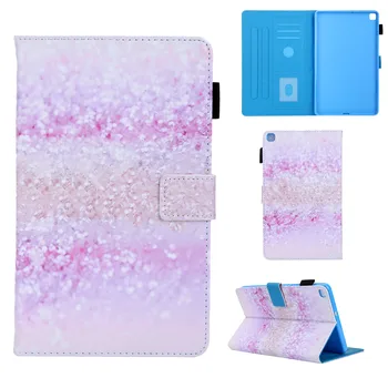

Gradient Bling For Samsung Galaxy Tab A 8.0 2019 T290 T295 SM-T297 Case PU Leather Magnetic Cover Tablet Stand Card Shockproof