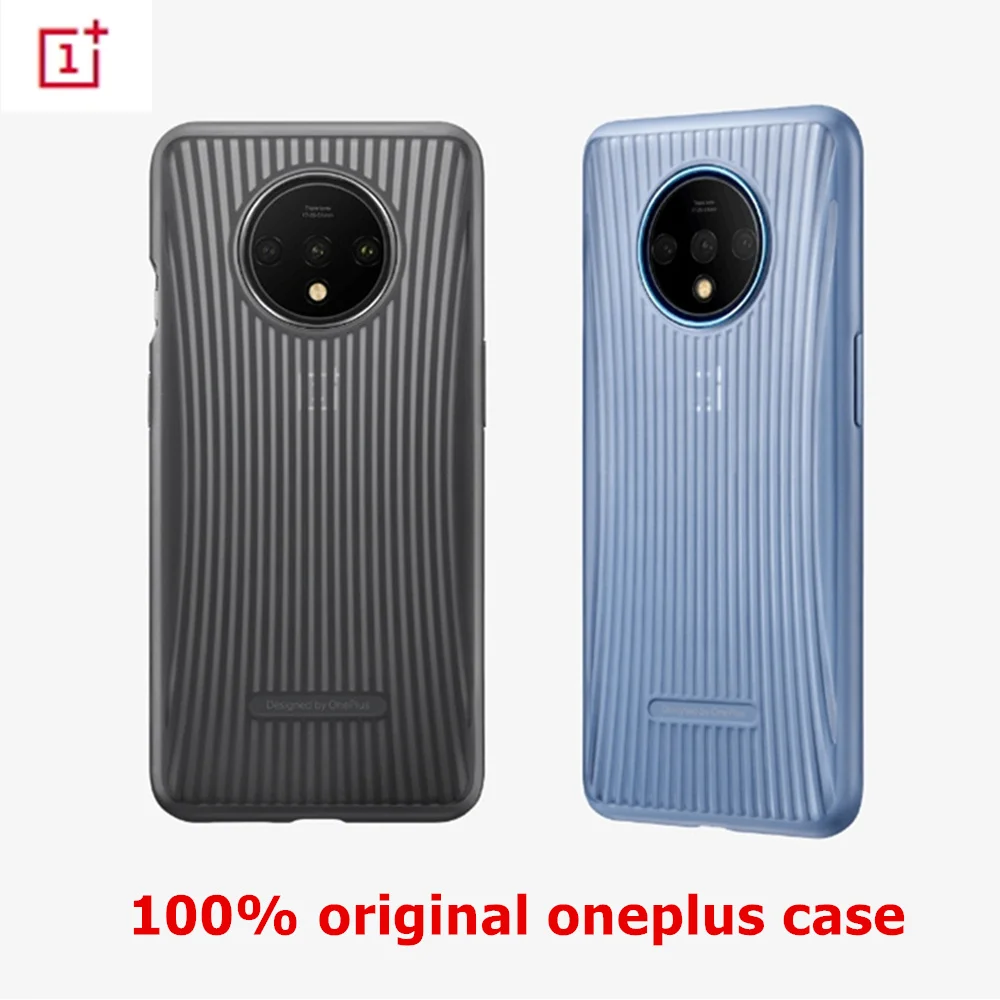 

100% official Cushion back cover case for OnePlus 7T protective bumper original accessories