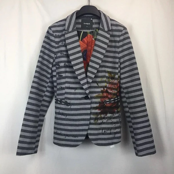 Испанские куртки для женщин; Новинка года; DESIGUAL