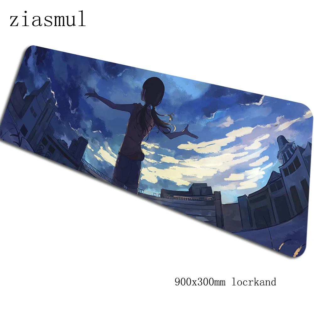 Выветривающийся с вами коврик для мыши 900x300x3 мм коврики для мыши 3d игровой коврик для мыши для геймера модные персонализированные коврики для мыши Клавиатура ПК коврик - Цвет: Size 900x300x3mm