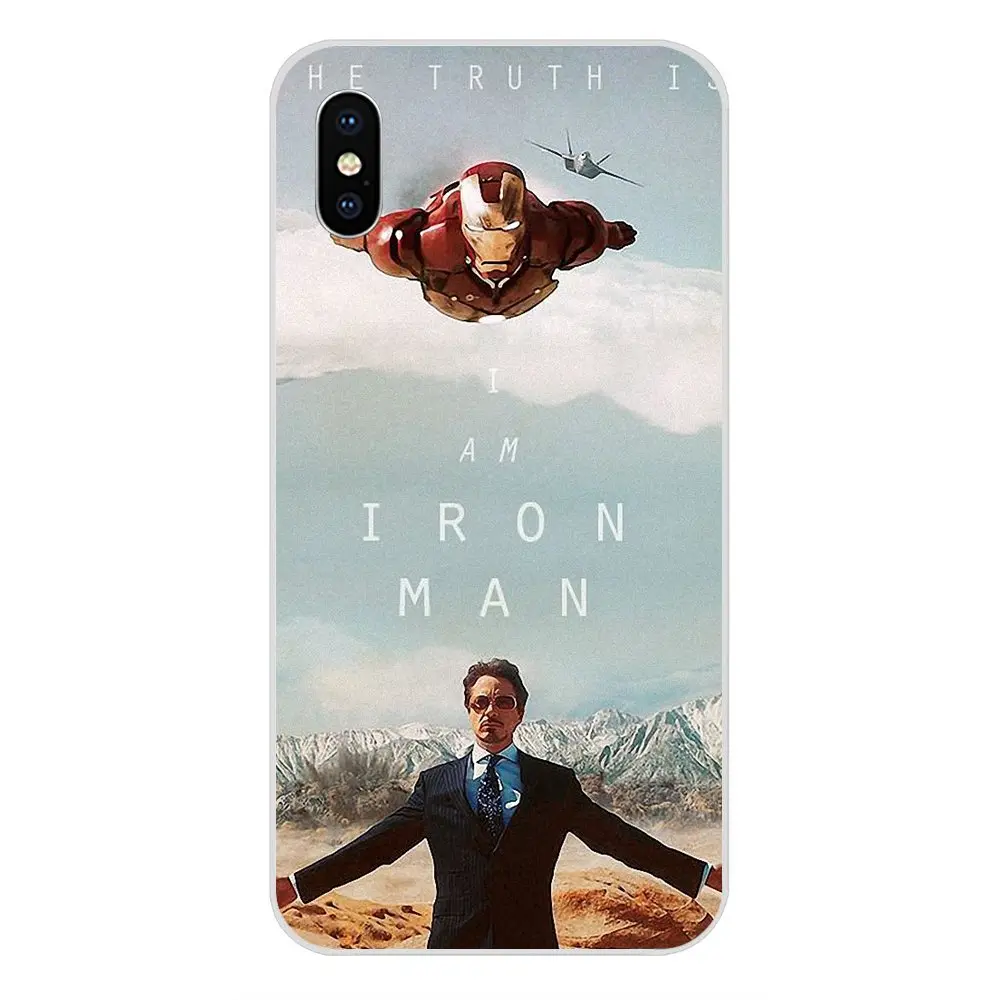 Чехол из ТПУ для Xiaomi Redmi Mi 4 7A 9T K20 CC9 CC9e Note 7 9 Y3 SE Pro Prime Go Play Iron Man Tony Stark Marvel Super