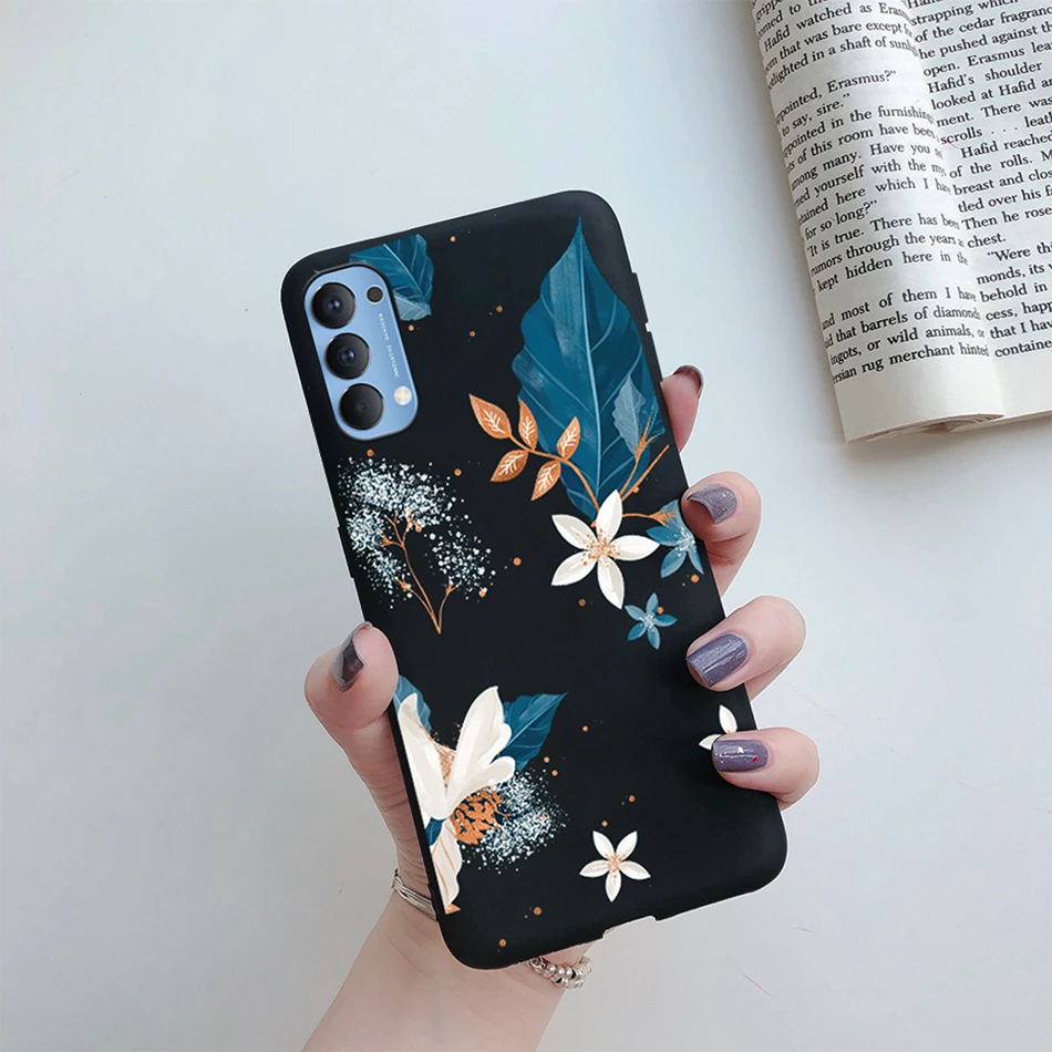 oppo cover For Oppo Reno4 Case Reno 4 Pro Soft Silicone Cute Heart Couple Phone Back Cover For Oppo Reno 4 Reno4 Pro 5G Cases Fundas Capa phone cover oppo Cases For OPPO