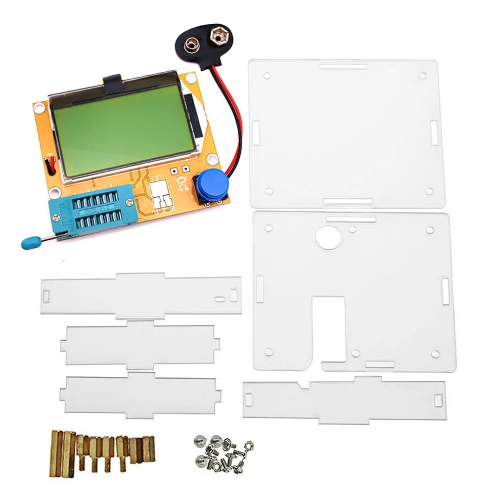 

Resistor Multifunction Inductance ESR Tester Graphic LCD Display Transistor Capacitor