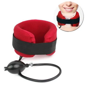

Inflatable Neck Traction Cervical Vertebra Tractor Medical Collar For Neck Stretching Neck Stretching Devices Necks Pain Fixed