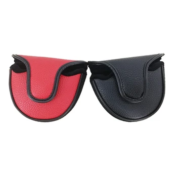 

Golf Putter Cover PU Leather Golf Mallet Putters Golf Clubs Headcover Club Standard Size Accessories