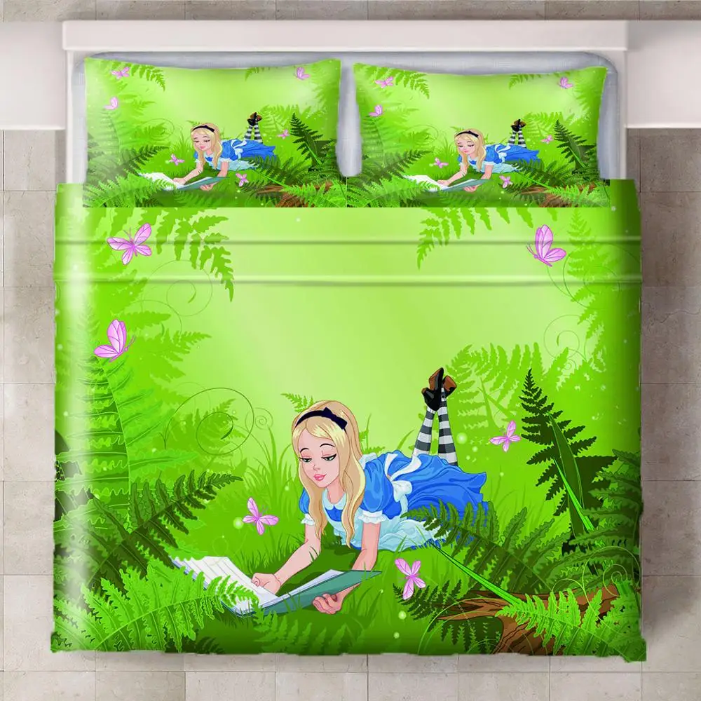 Комплект постельного белья Alice In Wonderland 3 шт./компл.|Комплекты белья| |