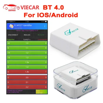 

Viecar ELM327 V1.5 OBD2 Bluetooth 4.0 for IOS Android ELM327 Bluetooth OBDII Car Code Reader Scanner elm327 v1.5 Diagnostic Tool
