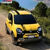Car Hood Roof Tail Decor Stickers For-Fiat Panda Corss 4X4 OFF RAOD Stripes Exterior Auto Body Engine Cover Vinyl Decals 2