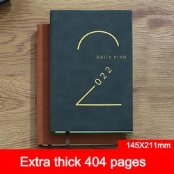 Carnet de notes Simple Style Ins, carnet de calendrier, une Page, autodiscipline, papeterie, bloc notes, 2022 