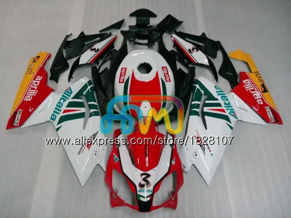 Инъекции для Aprilia RS-125 RS125 06 07 08 09 10 11 Белый blk 61BS. 127 RS4 RSV125 RS 125 2006 2007 2008 2009 2010 2011 обтекатель - Цвет: No. 12