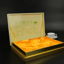 Заказная бумажная коричневая крафт Складная маленькая Подарочная коробка, CMYK печатная Защитная упаковочная коробка- DH11733