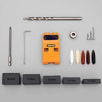 

Pocket Inclined Hole Jig Ki Angle Drill Guide Woodwoorking Tool Hole Puncher Locator Jig Drill Bit Carpentry Tools
