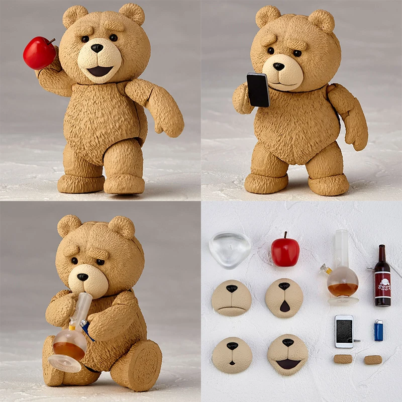 Фильм Тед 2 TED фигурку плюшевые фигурка медведя коллекционные модели игрушки 10 см
