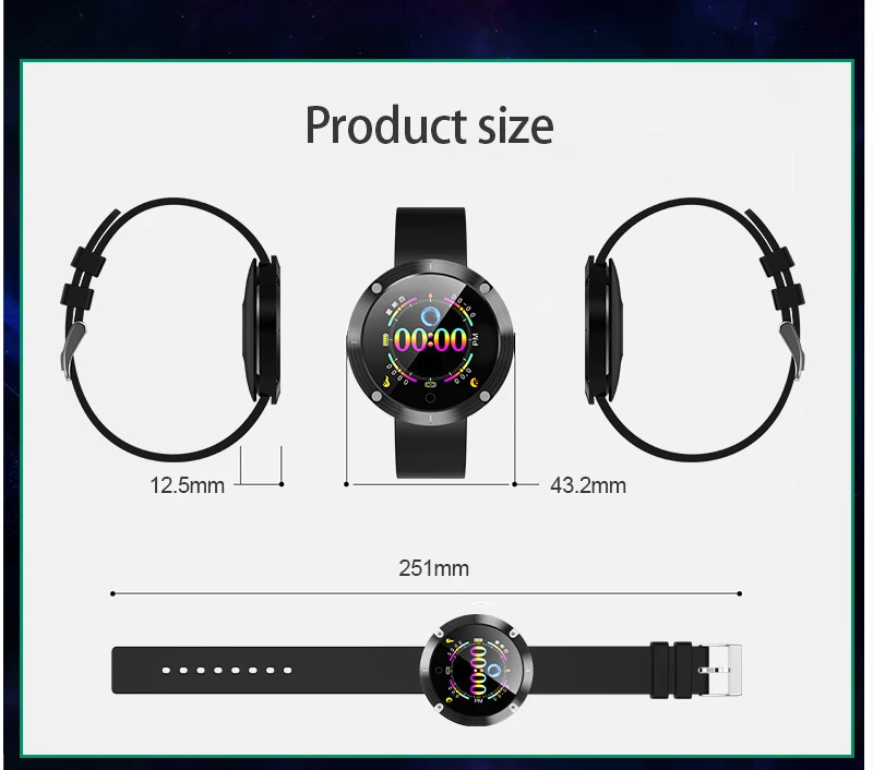 OUKITEL W5 Смарт-часы браслет NRF52832 64 КБ ОЗУ 512кб ПЗУ монитор сердечного ритма шагомер умные часы для android ios смартфон