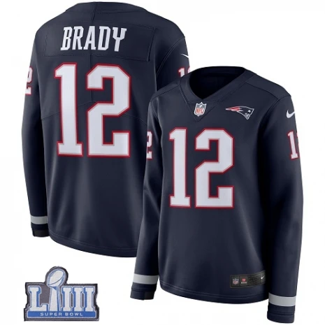 MEN Мужская футболка New England Rob Gronkowski Patriots Super Bowl LIII Bound Navy - Цвет: MEN