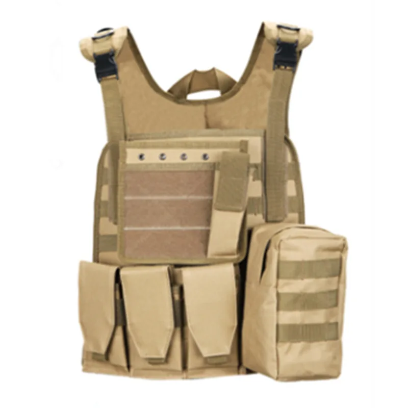 MOLLE система тактический жилет Открытый Многофункциональный Камуфляж амфибия модуль боевой жилет CS полевые операции защита
