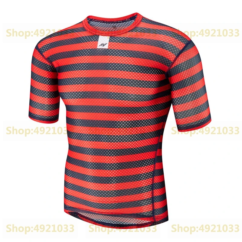 

2020 Morvelo New Baselayer Unrestrictive Fit With High Breathability Summer Short Sleeve Open Mesh Fabric Cycling Underwear Men