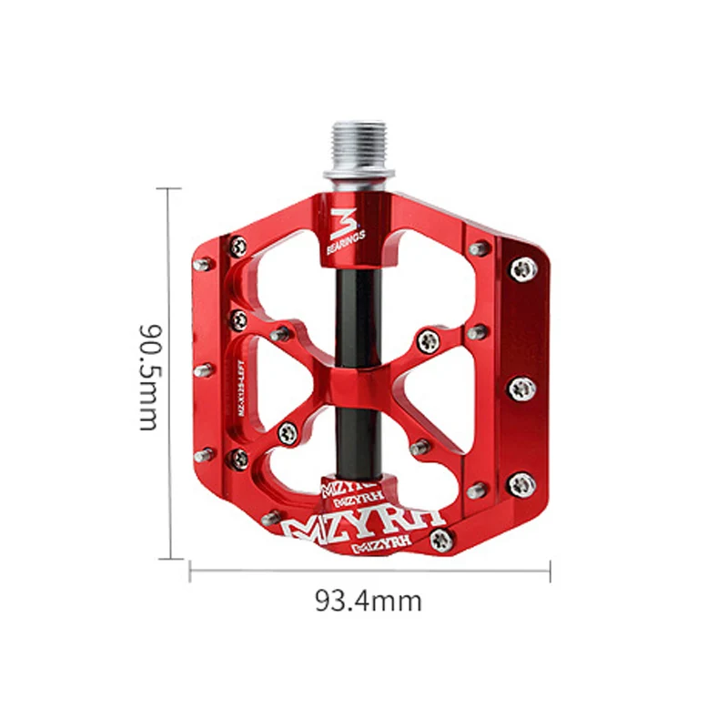 Baratos Pedales de aluminio ultraligeros CNC de 3 rodamientos sellados universales para ciclismo de carretera MTB