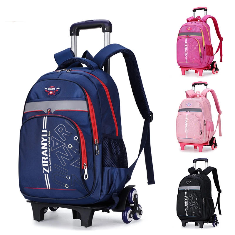 Mochila escolar de alta calidad estudiantes, mochila con para mochila para la escuela, mochila con ruedas para niños, mochila para niños|Mochilas escolares| - AliExpress