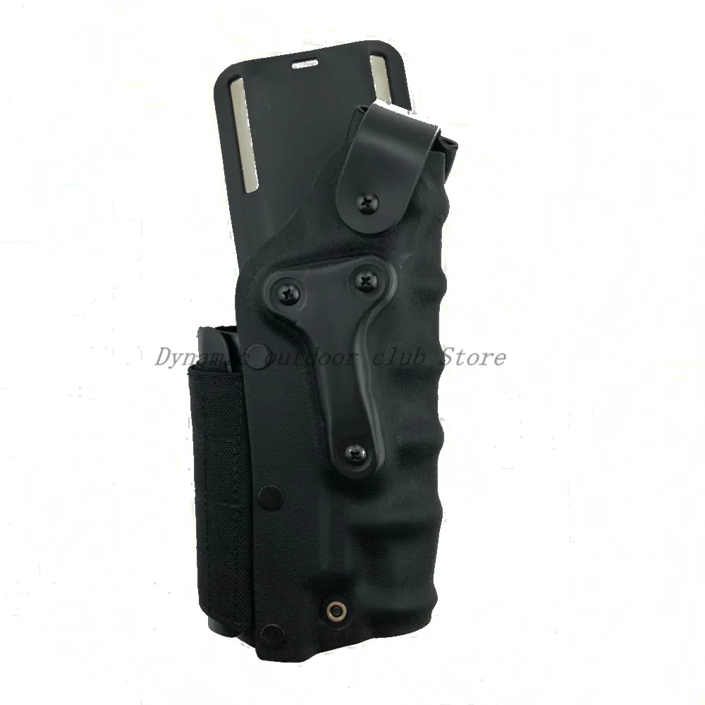 Tactical Gun Holster Set w/ leg Platform Hunting Right Left Hand Use Drop Leg Hoster for GL 17 19 / 1911 / M92 M9/P226 balack/TA