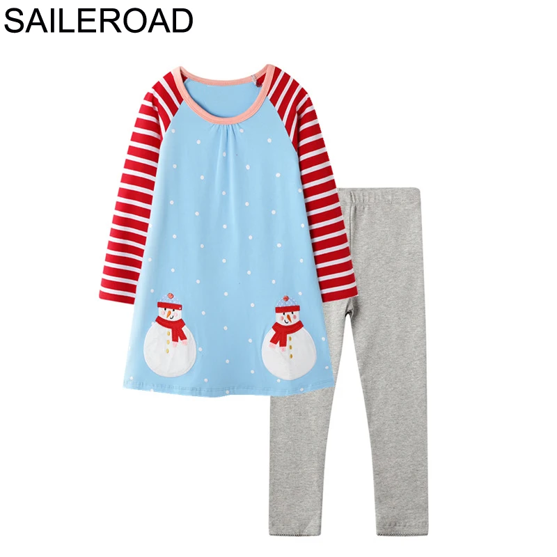 SAILEROAD Рождественские Мальчики Бутик Наряды Мультфильм Хомяк Детская Одежда Наборы для Девочек Осенняя Одежда Костюмы Детские наборы