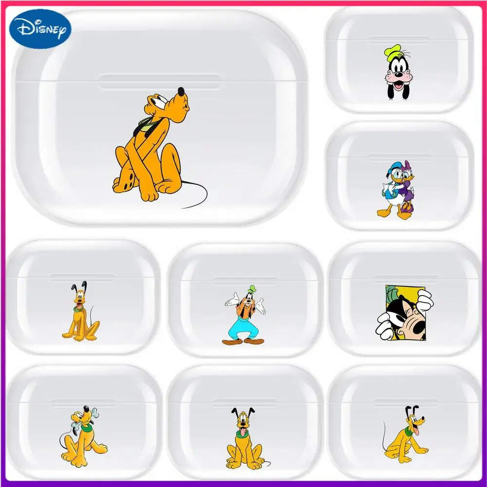 

Cartoon Pluto and Goofy Transparent TPU Case For Airpods Pro 3 Case Silicone Headphone Accessories Air Pods 3 Apple Protective 1