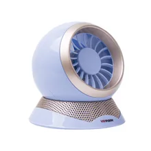 Tragbare Mini Fan 360 Grad Alle-Runde Einstellbare Auto Luftkühlung Dual Kopf Usb Fans Ruhig Kleine Desktop-Fan(China)