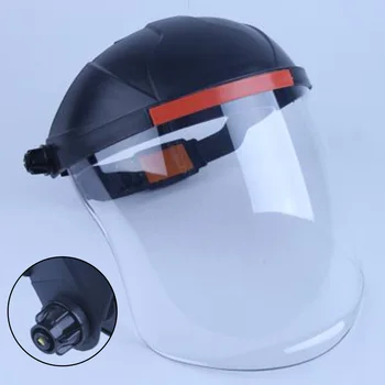 

Safety Transparent Lens Protective Full Face Film Shield Adjustable Shield Plastic Anti-Fog Anti-Saliva Faceshield