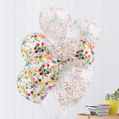 10 pcs balloons V NICROLANDEE 12 дюймов латексные разноцветные воздушные шары с конфетти надувной шар для дня рождения свадьбы вечеринок 112 - Цвет: 10 pcs balloons V