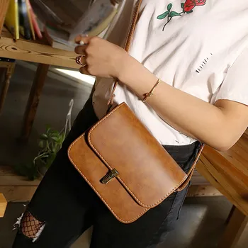 

Women Shoulder Messenger Crossbody Bag Mobile Phone Packet Crossbody Bags Satchel Small Square Bag Bolsa D22#