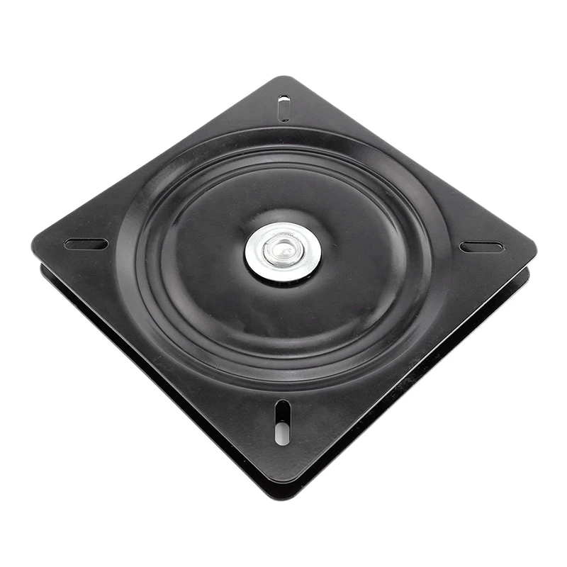 

2 Piece 6 inch Bar Stool Swivel Plate Replacement, Square Swivel Mechanism for Recliner Chair Or Furniture - Ball Bearing Swivel