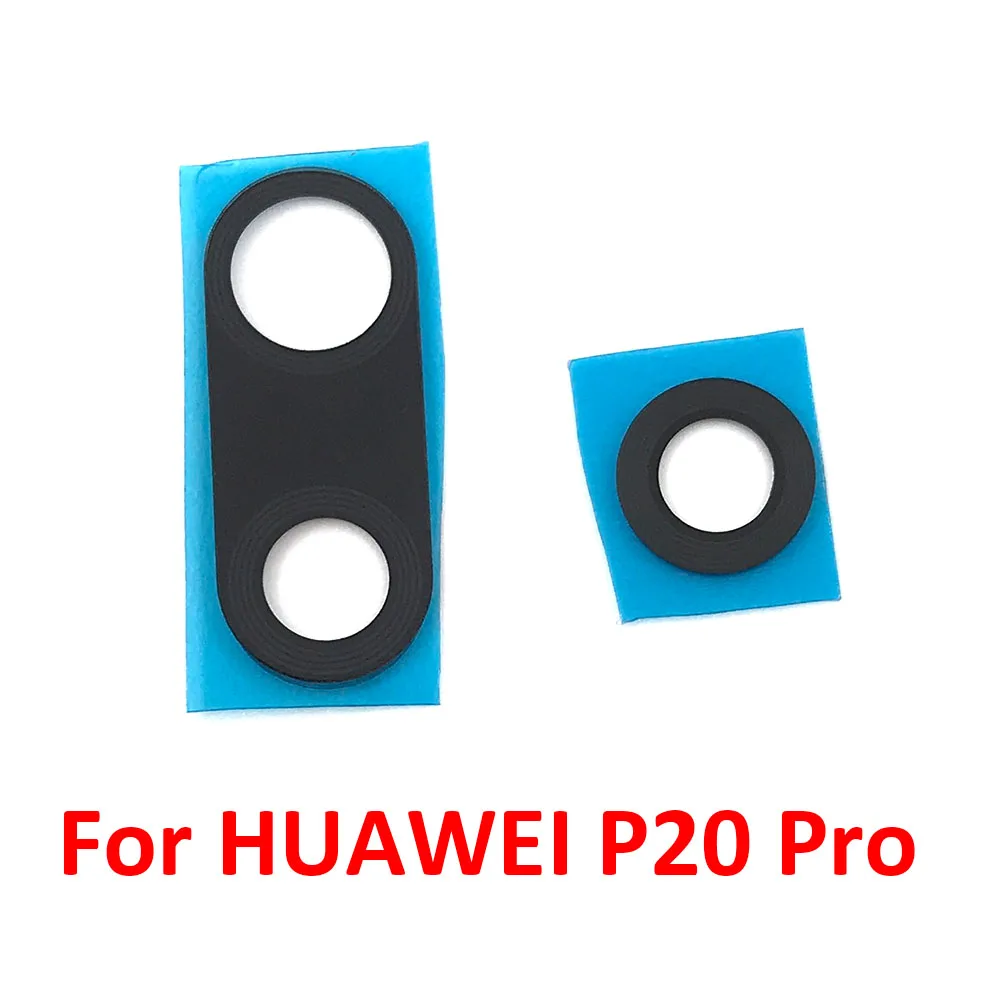 Стеклянная крышка объектива задней камеры 10 шт./лот с клеем для Huawei P20 P30 P40 Pro