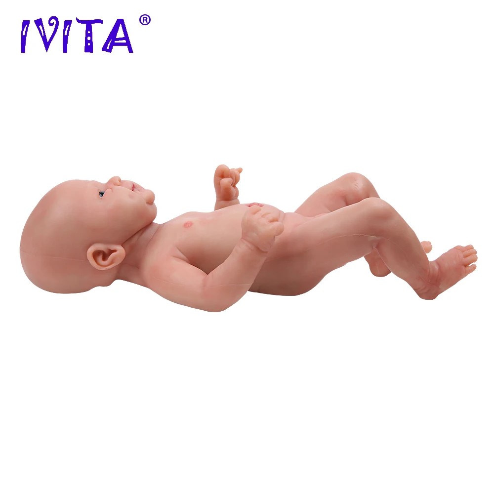 IVITA WB1512 36 см 1,65 кг bebe reborn baby силиконовый корпус recien nacidos realistas новорожденные младенцы мальчик глаза открылись детские игрушки