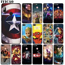 Deadpool Thanos avengers Endgame Marvel Iron man Captain America coque en silicone souple pour Xiaomi Redmi K20 7A 6A Note 8 7 5 6 Pro(China)