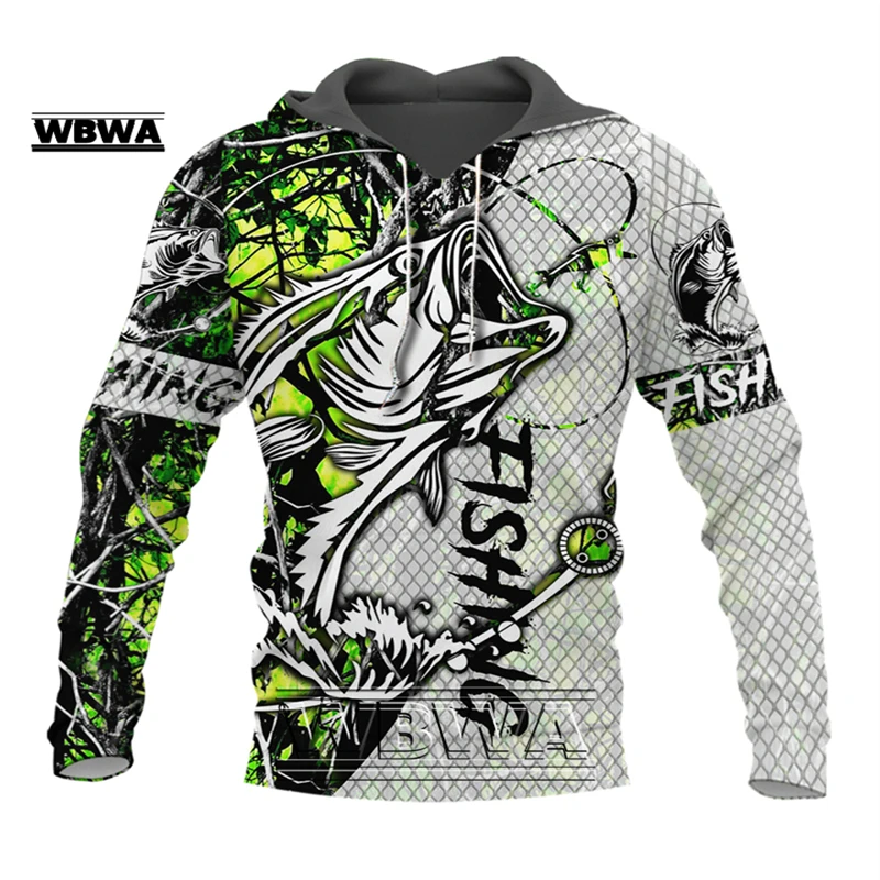 Carp Fishing Pattern 3d All Over Printed Hoodie For Men/women Harajuku