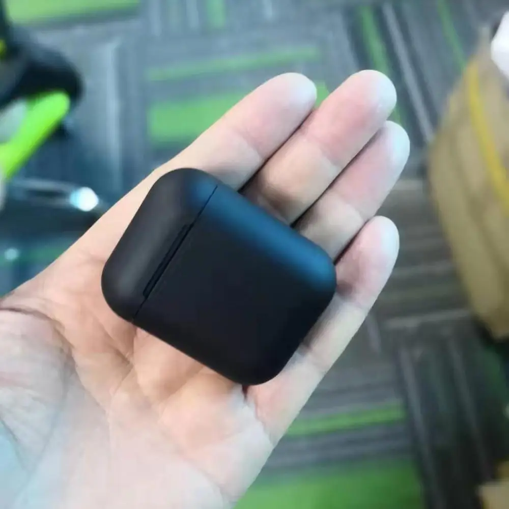 Матовые беспроводные наушники BlackPods 99% same Air 2 Copy, умный светильник, Bluetooth наушники, всплывающее Беспроводное зарядное устройство, гарнитуры