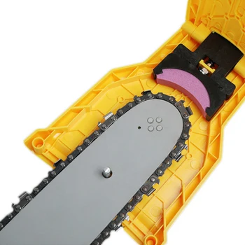 

Portable Chainsaw Sharpener Durable and Sharp Sharp Rod Mounted Chain Sharpener for Chain Saw Chain Saw