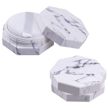 

Portable Loose Powder Container Makeup Case Travel Kit 10Ml (Octagonal)