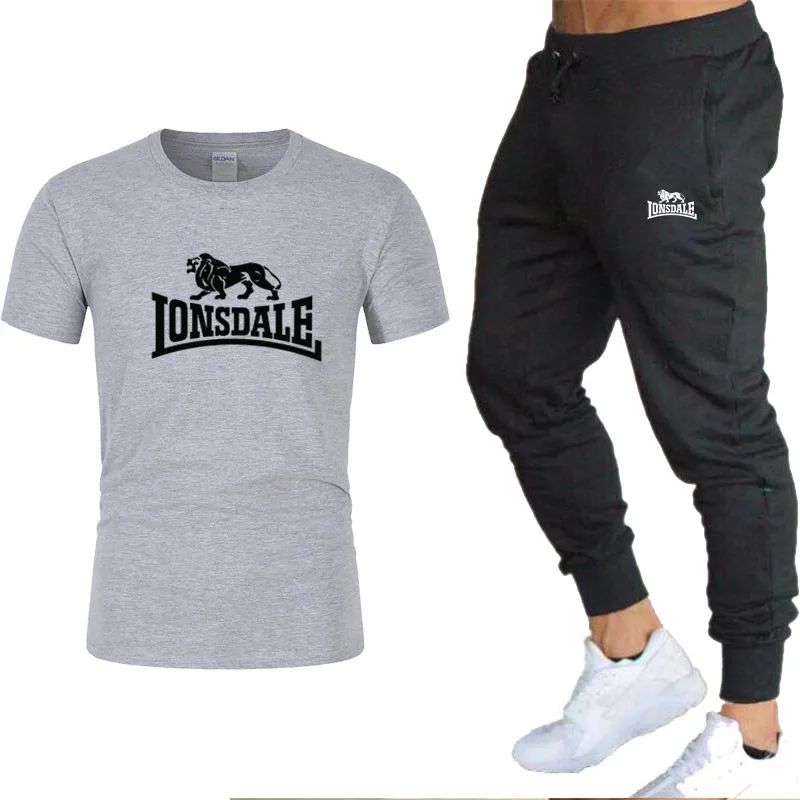 Men's Sets T Shirts pants Two Pieces Set Casual Tracksuit Men/Women New Fashion printing Men Sportswear Cotton Gym Sport Suits Men's Sets T Shirts pants Two Pieces Set Casual Tracksuit Men/Women New Fashion printing Men Sportswear Cotton Gym Sport Suits