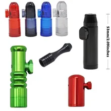 Диспенсер для бутылочек, пластиковый материал, пуля, ракета, форма, нос, нюхатель, легко носить с собой