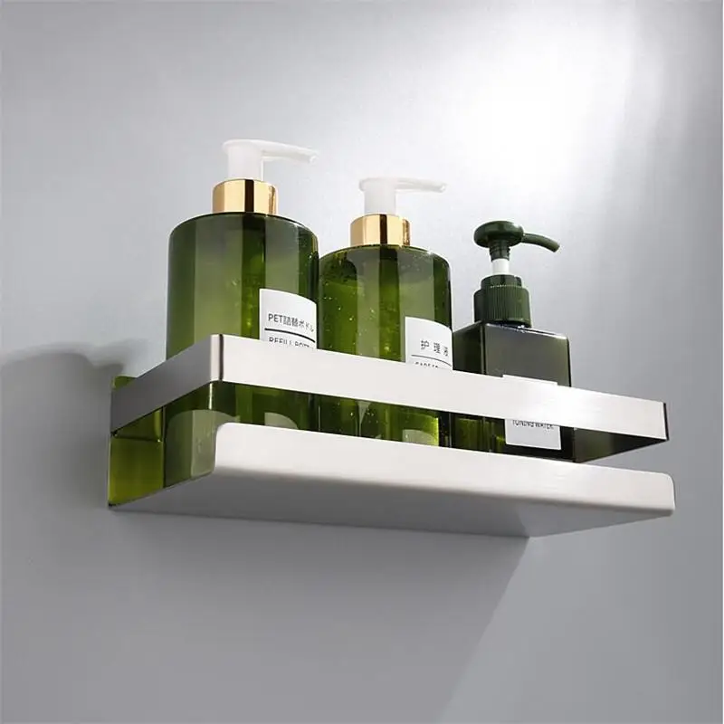 Storage Rack Bathroom Shelf Shower Shelf Bathroom Storage Shelf Storage Shelf Bathroom Accessories Shower Rack Bathroom Corner Shelf Shampoo Rack Shampoo Holder Bathroom Shelf Stainless Steel Shower Rack Corner Shelf Square Bath Shower Black/Nickel Storage Organizer Rack