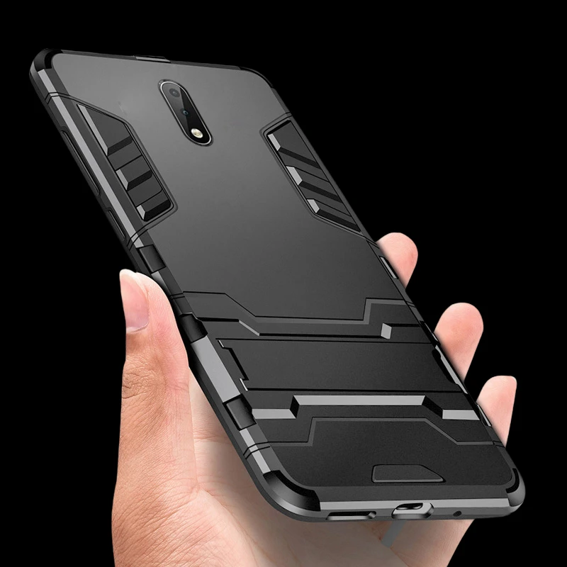For Nokia 6 N6 Ta 1021 Case Silicone Plastic Hybrid Armor Kickstand Phone Case For Nokia6 Ta 1033 Ta 1025 5 5 Phone Case Covers Aliexpress