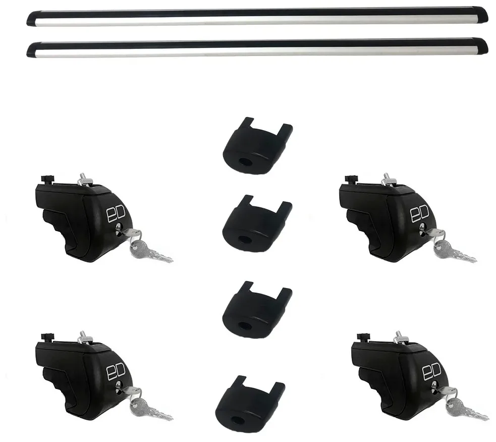 Roof rack евродеталь lockable крыловидные arc 1 35 m for Toyota Prado 150 2009-2020 part no: ed-1116 trunk cross |