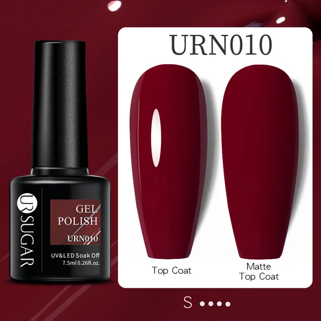 UR SUGAR 7.5ml Luminous Thermal Gel Nail Polish 2 In 1 Color Changing Glow in Dark Soak Off Manicuring UV Gel Nail Art Varnish URN010